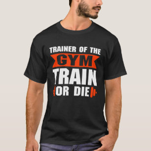 Bodybuilding für die sportliche Fitness trainieren T-Shirt