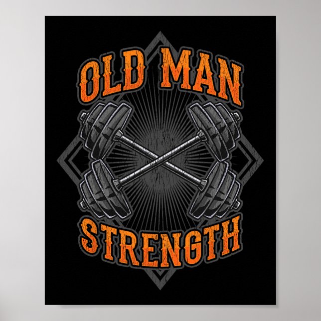 Bodybuilding für Muskeltrainings Poster (Vorne)
