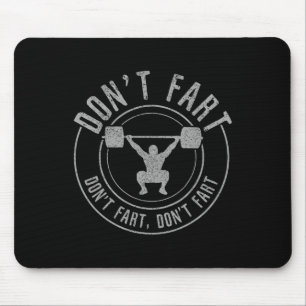 Bodybuilding Gewichtheben Kraftdreikampf Nicht Wei Mousepad