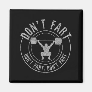 Bodybuilding Gewichtheben Wer Heben Nicht Furzt Magnet
