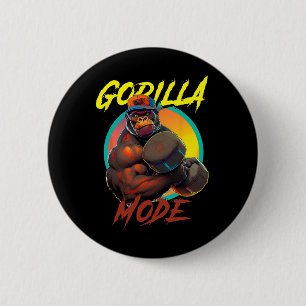 Bodybuilding Gorilla Mode Workout Button