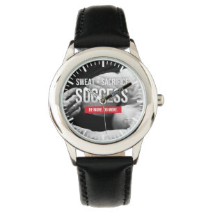 Bodybuilding Gym Motivation Armbanduhr