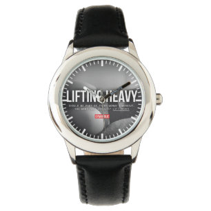 Bodybuilding Gym Motivation Armbanduhr