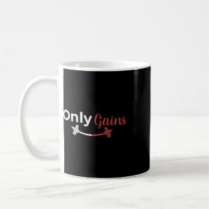 Bodybuilding Gym Nur Gewinne Lustiger Hebe-Workout Kaffeetasse