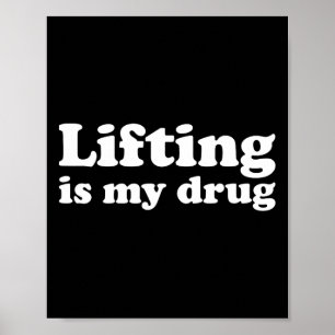 Bodybuilding Gym Workout I Liebe Lifting ist mein Poster