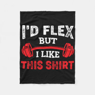 Bodybuilding-Gym-Workout, ich würde mich strecken, Fleecedecke