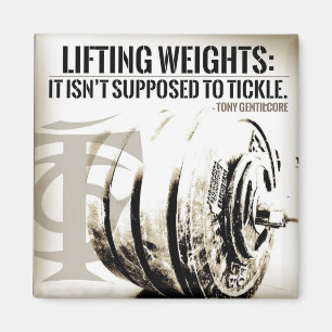Bodybuilding Gym Workout Magnet