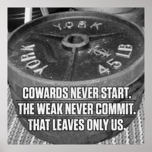 Bodybuilding Gym Workout Poster