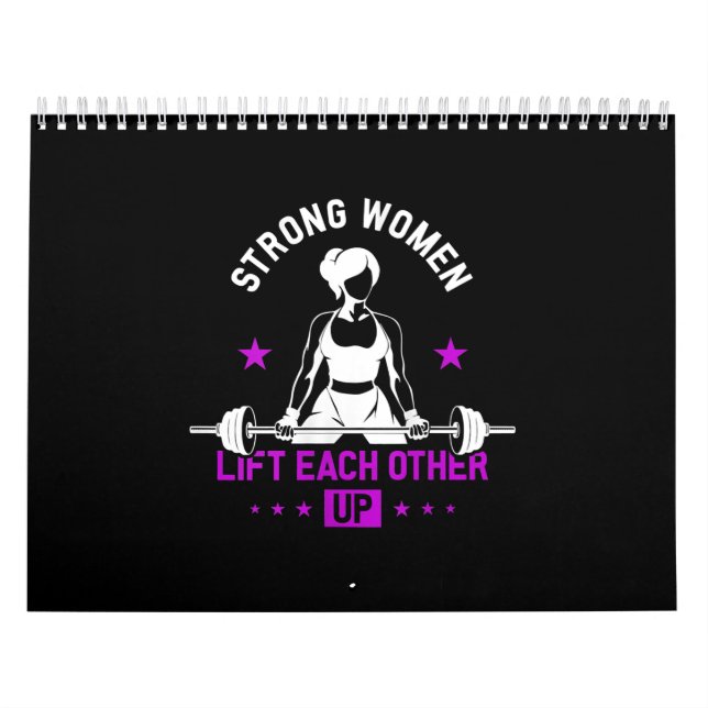 Bodybuilding-Gymnastik und Funny Training Kalender (Titelbild)