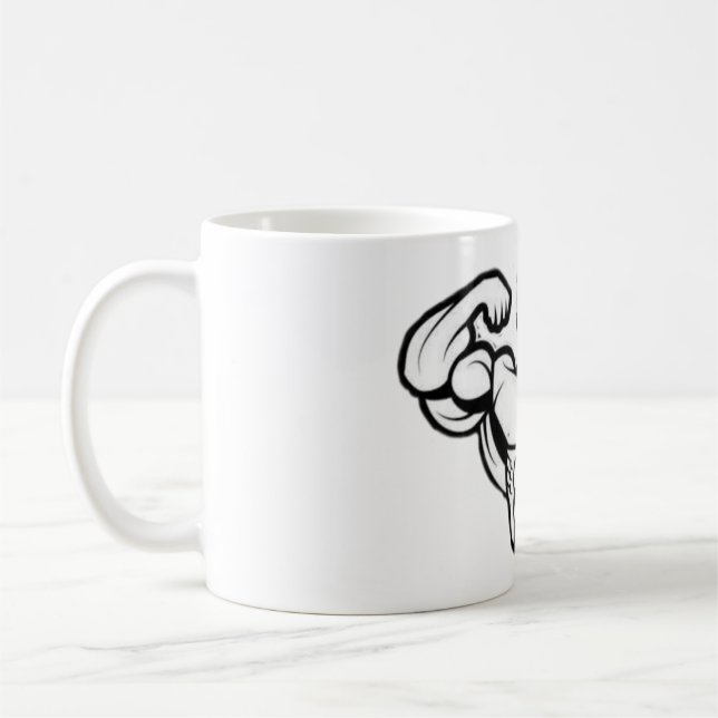 Bodybuilding Kaffeetasse (Links)