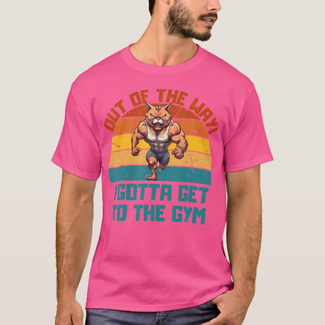Bodybuilding Katzengewicht T-Shirt (Vorderseite)