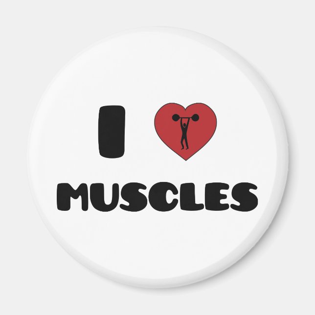 Bodybuilding Magnet (Vorne)