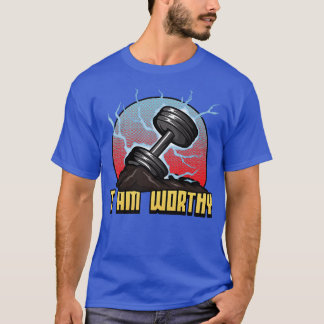 Bodybuilding mit Dumbells 3 T-Shirt