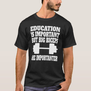 Bodybuilding Motivation Fitness Sprichwort Ausbild T-Shirt