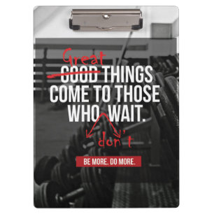 Bodybuilding Motivierend Wörter ausrechnen Klemmbrett