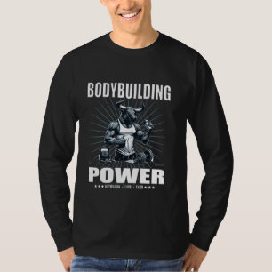 Bodybuilding Power Design mit Traini T-Shirt