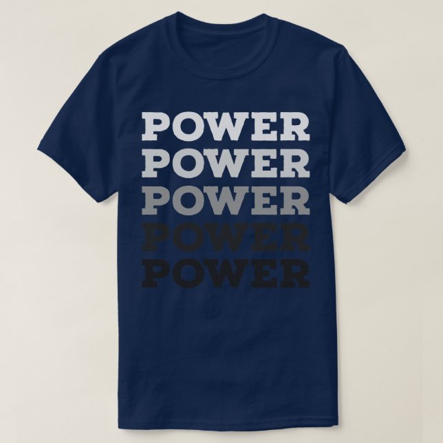 Bodybuilding POWER T-Shirt (Design vorne)