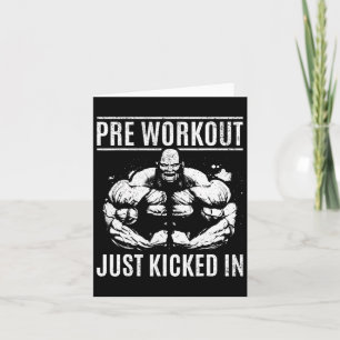 Bodybuilding Pre-Workout - Gymnastikkörper Karte
