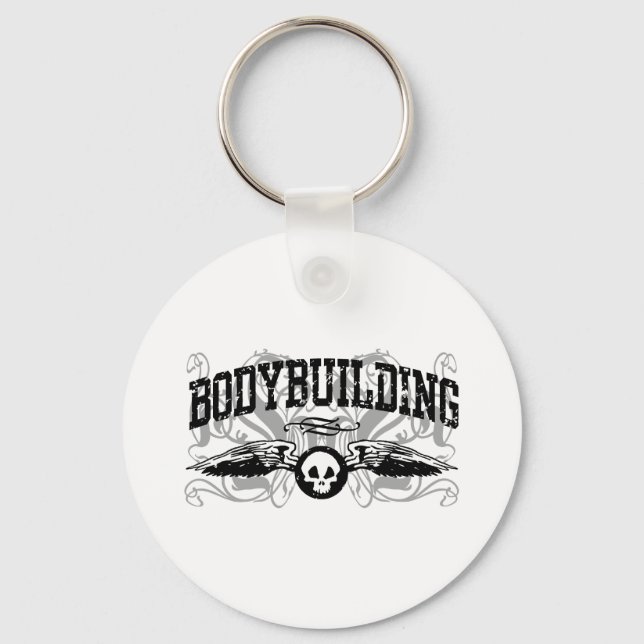 Bodybuilding Schlüsselanhänger (Vorderseite)