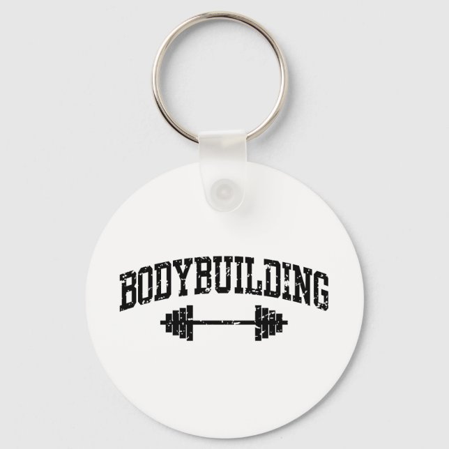 Bodybuilding Schlüsselanhänger (Vorderseite)