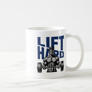 Bodybuilding-Schwung-Bewegungs-Sprichwort Kaffeetasse