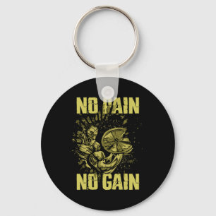 Bodybuilding-Shirts Für Männer No Pain No Gain Bod Schlüsselanhänger