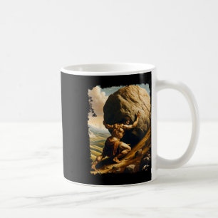 Bodybuilding Sisyphus Ausdauer Klick Art Griechisc Kaffeetasse