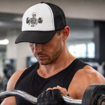 Bodybuilding Skeleton -Dark Gym Humor- Funny Skull