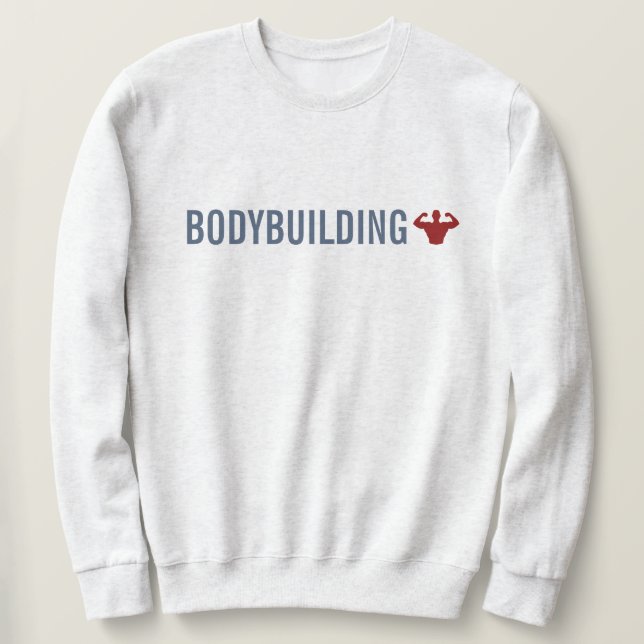 Bodybuilding Sweatshirt (Design vorne)