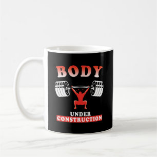 Bodybuilding Training motivierend Workout-Angebot Kaffeetasse