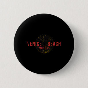 Bodybuilding Venice Beach Kalifornien Gewichtheben Button