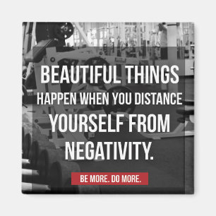 Bodybuilding Workout Motivation - Negativität Magnet