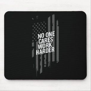 Bodybuilding-Workout Niemand kümmert sich darum, h Mousepad