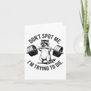 Bodybuilding Workout Spott mir nicht, dass ich ver Karte