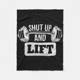 Bodybuilding zum Gewichtsabbau aufheben Fleecedecke