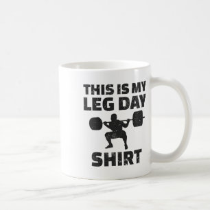 Bodybuilding zum Gewichtsheben Kaffeetasse