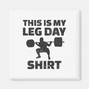 Bodybuilding zum Gewichtsheben Magnet