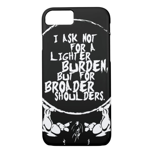 Bodybuildings-Fitnessworkout-Turnhallen-Motivation Case-Mate iPhone Hülle (Rückseite)