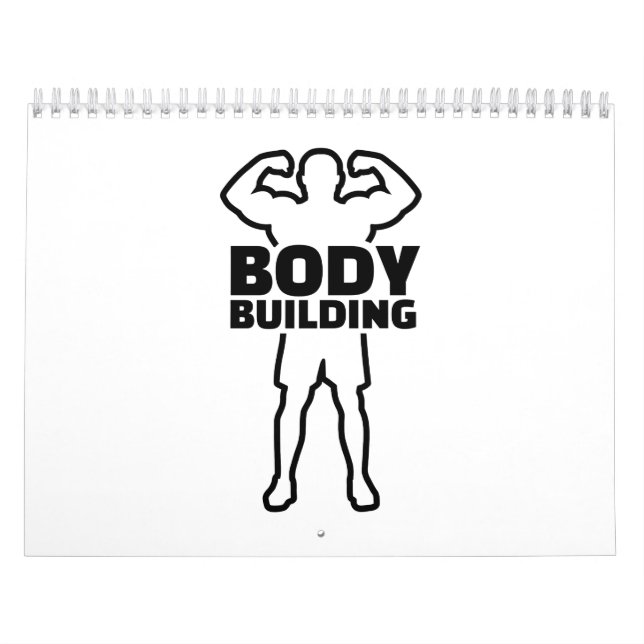 Bodybuildingstraining Kalender (Titelbild)