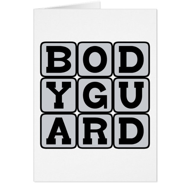 Bodyguard, Persönlicher Beschützer (Vorne)
