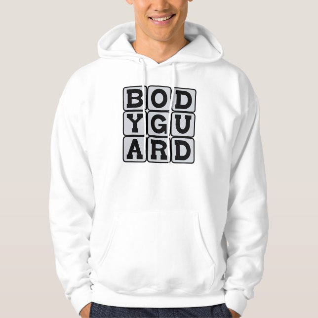 Bodyguard, Persönlicher Beschützer Hoodie (Vorderseite)
