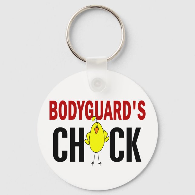 BODYGUARD'S CHICK SCHLÜSSELANHÄNGER (Vorderseite)