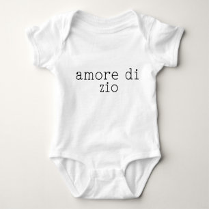Bodysuit Amore di Zio Baby Strampler