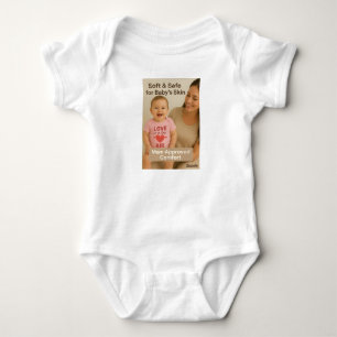 Bodysuit aus weichem Cotton Säugling Baby Strampler