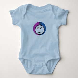 Bodysuit Blau Baby Strampler
