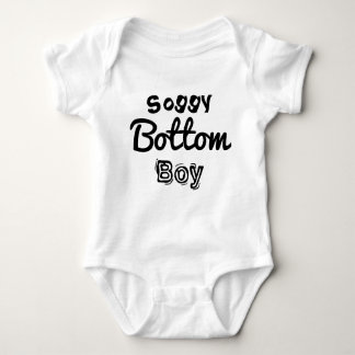 Bodysuit "Soggy Bottom Boy" Baby Strampler