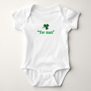 Bodysuit "Yer man" Baby Strampler