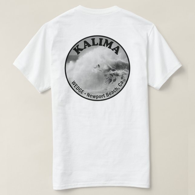 Bodysurfer Wipeout (Kalima)  T-Shirt (Design Rückseite)