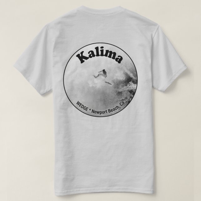 Bodysurfer Wipeout (Kalima)  T-Shirt (Design Rückseite)