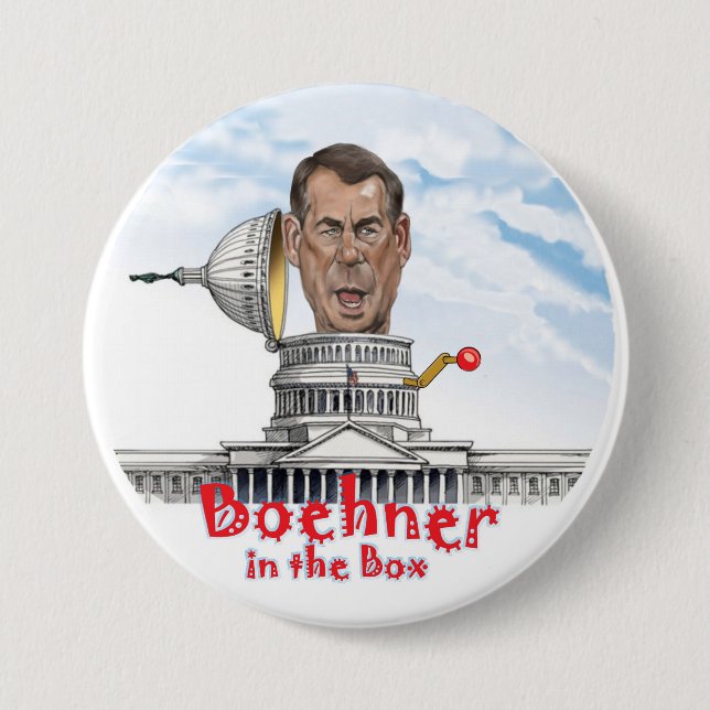 Boehner in der Box Button (Vorderseite)
